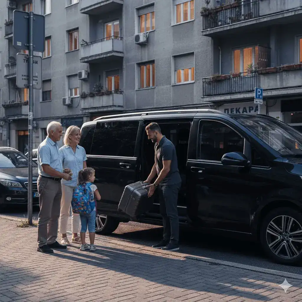 Kombi Prevoz Putnika – Sigurna Putovanja od Vrata do Vrata — Flamingo Transport kombi prevoz Beograd